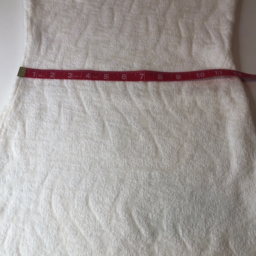 Fendi Bodycon White Textured Knit Mini Dress women’s 40 Italy US 4 EUC - Picture 6 of 13